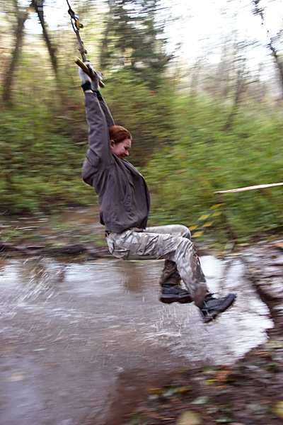 Почти удачное преодоление ручья