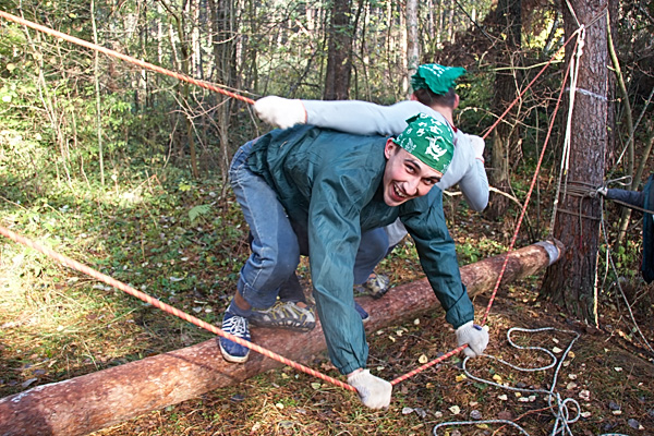 На этапе "паутинка"