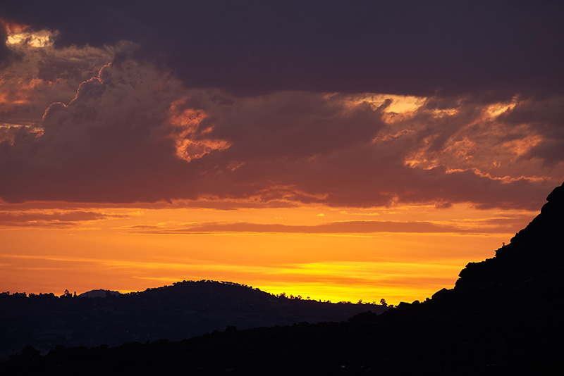 Закат в Аксуме