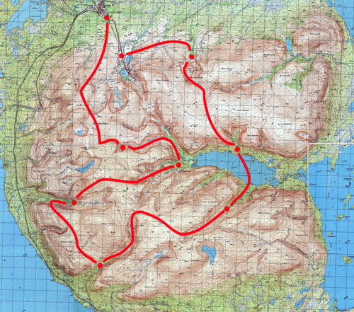Схема маршрута