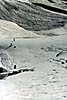 Перевал Суган. Начало спуска с седловины перевала на ледник Нахашбита