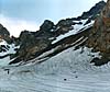 Перевал Ронкетти. Путь спуска на ледник Ронкетти (Мамисон)